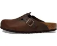 Биркенштоки Boston Soft Footbed из промасленной кожи с регулируемым ремешком