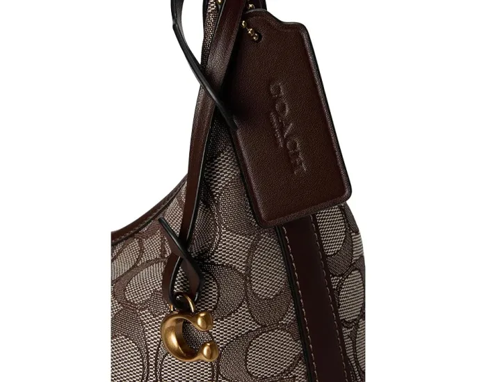 COACH сумка Juliet через плечо из фирменного жаккарда