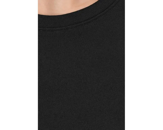 Кроп-футболка AG Jeans Sadie Crew Neck с винтажным кроем 90-х