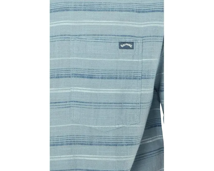 Рубашка Billabong All Day Stripe с коротким рукавом и полосатым принтом