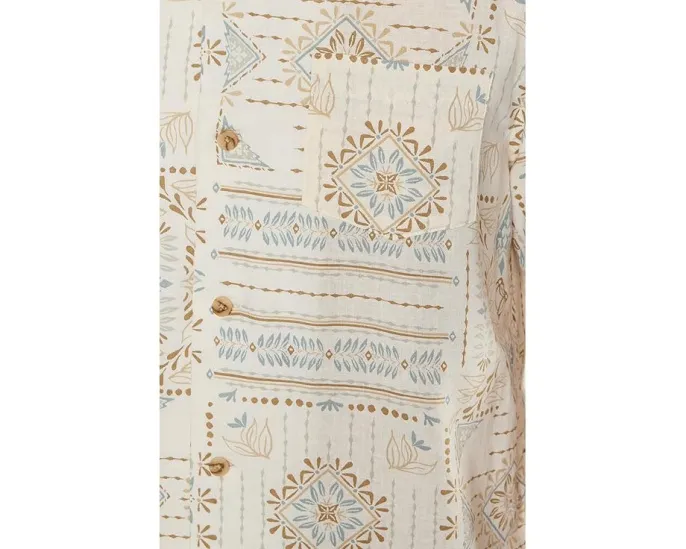 Рубашка Aloha Linen Camp Shirt Pendleton с коротким рукавом