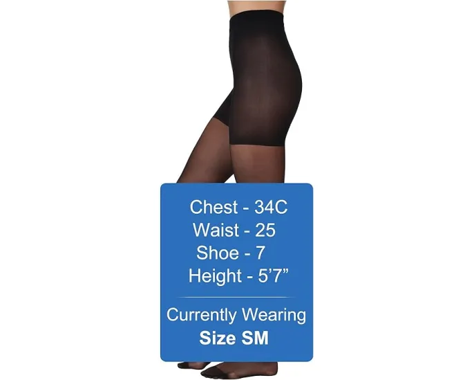 Колготки Wolford Individual 10 с утягивающим верхом и мерцающим эффектом