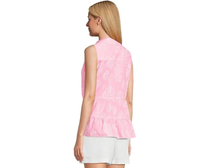 Безрукавка Breah с пуговицами и расклешенным кроем от Lilly Pulitzer