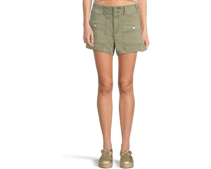 Карго-шорты Paige Olivia в цвете Vintage Sweet Succulent с накладными карманами