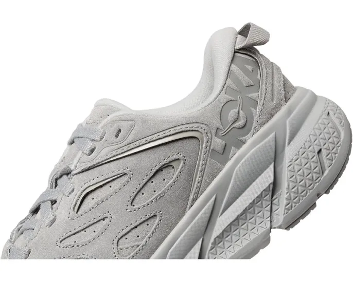 Кроссовки Hoka Clifton L Suede с верхом из замши и стелькой EVA