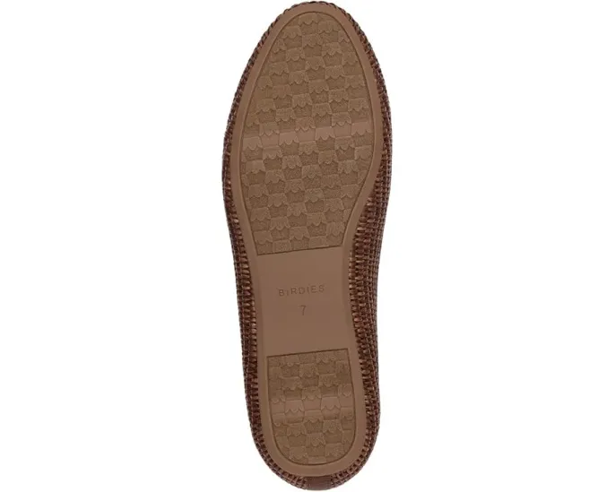 Балетки Birdies Starling Raffia Flat с бисерной вышивкой и 7 слоями комфорта