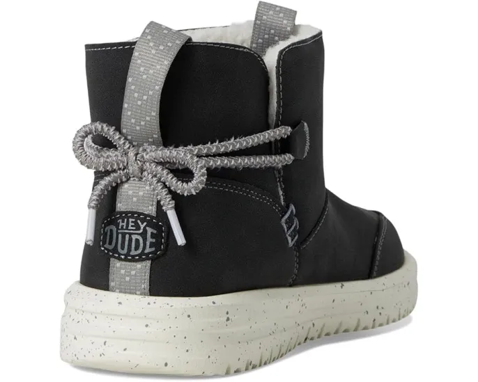 Hey Dude Kids Camden Bow Boots Cozy детские сапожки с бантом и искусственным мехом