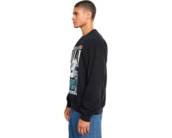 Толстовка NFL Miami Dolphins Helmet Crew от Junk Food Clothing
