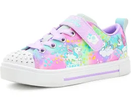 Кроссовки SKECHERS KIDS Twinkle Sparks с галактикой единорогов для детей