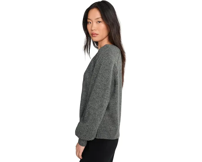 Crew Neck with Raglan Puff Sleeve
