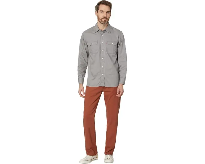 Классическая рабочая рубашка Levi's с усиленными боковыми клиньями