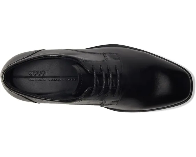 Оксфорды ECCO Milan Plain Toe с перфорацией и технологией ECFS
