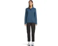 Свитер L.L.Bean Sweater Fleece Pullover с воротником стойкой на кнопках
