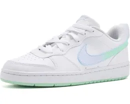 Кроссовки Nike Court Borough Low Fade для детей White/Arctic Green/Football Grey