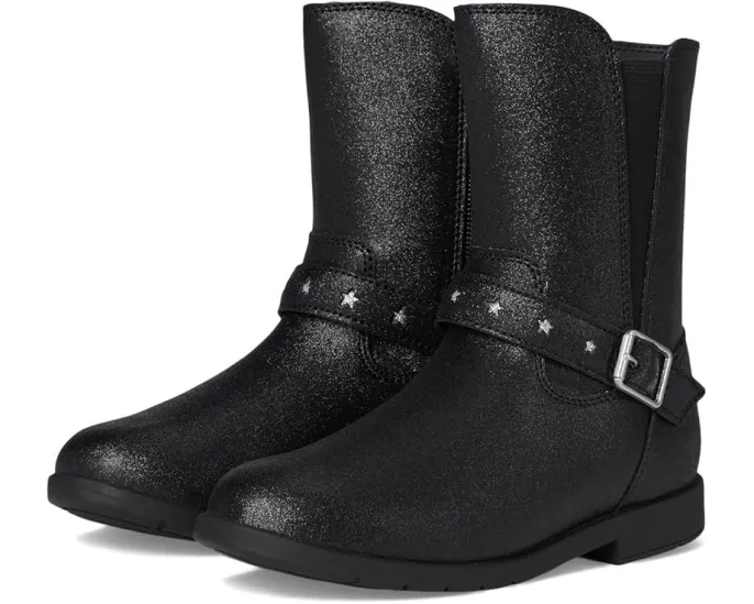 Ботинки Stride Rite SR Lizz для малышей и детей из кожи с молнией и стелькой Ortholite