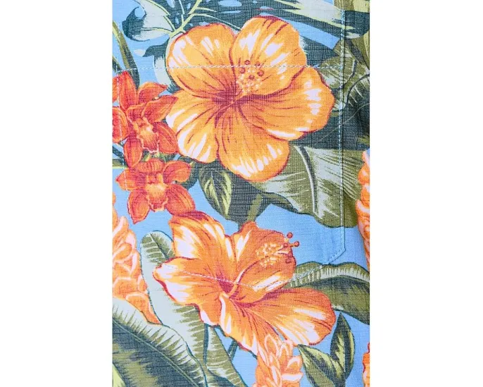 Рубашка Tommy Bahama Coastal Ease Golden Gardens цвета темный спа