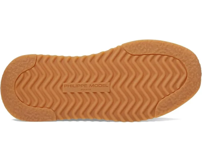 Кроссовки Philippe Model Tropez 2.1 из кожи и текстиля с камуфляжным принтом