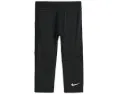 Nike Dri-FIT 3/4 колготки для детей с технологией отвода влаги