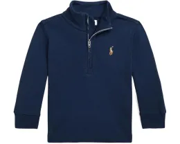 Детская толстовка Polo Ralph Lauren с молнией на четверть из интерлока