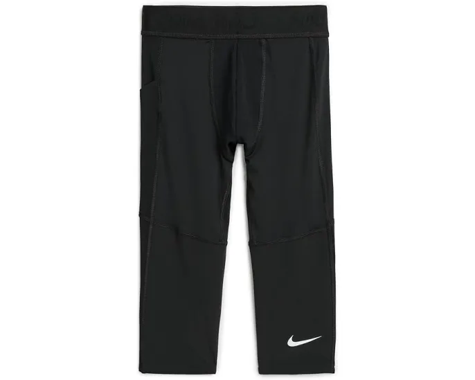 Nike Dri-FIT 3/4 колготки для детей с технологией отвода влаги