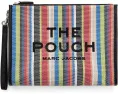 Большая сумка-пудреница The Stripe Mesh с полосатым принтом от Marc Jacobs