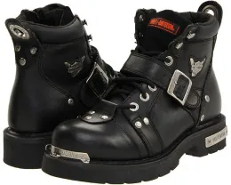 Кожаные ботинки Harley-Davidson Brake Buckle на шнуровке с рантовой конструкцией