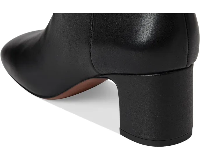 Высокие сапоги Vince Kellan на скульптурном каблуке с квадратным носком и молнией