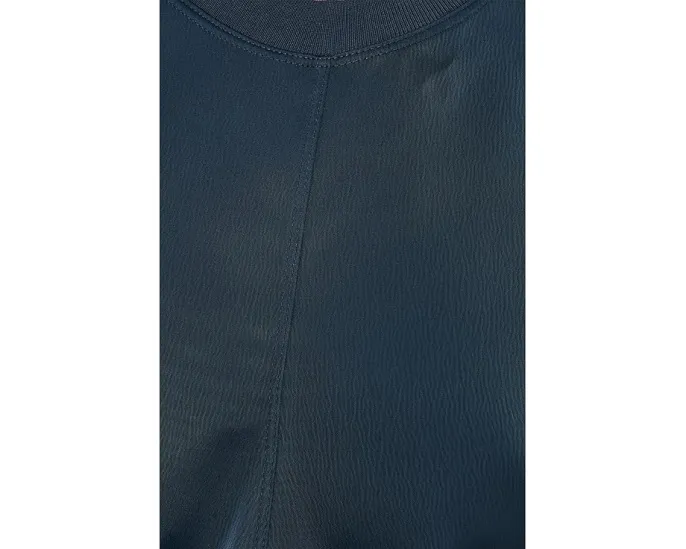 Футболка Mira Satin Tee AllSaints с круглым вырезом