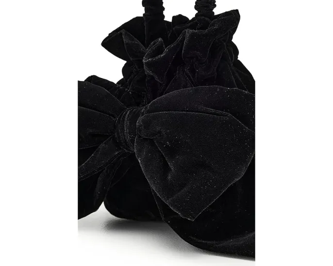 Сумка Free People Belle Velvet Bow из бархата с большим бантом