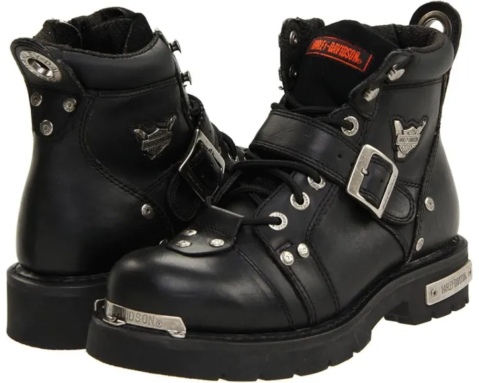 Кожаные ботинки Harley-Davidson Brake Buckle на шнуровке с рантовой конструкцией