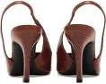 Туфли Schutz Lexi Sling на шпильке с глянцевым верхом и застежкой на щиколотке