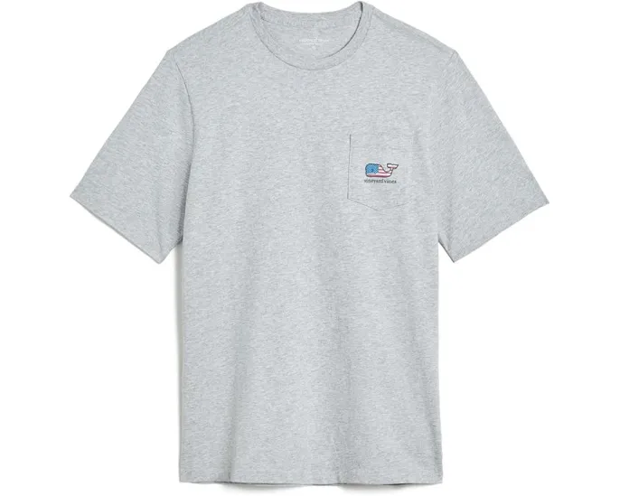 Футболка Flag Whale с коротким рукавом для детей Vineyard Vines