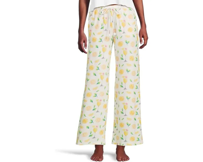 Брюки P.J. Salvage Pant Mimosa Me с принтом и эластичным поясом