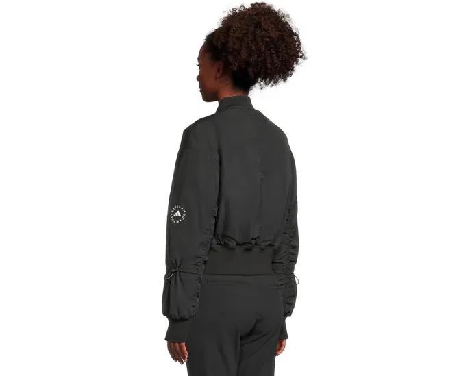 Куртка-бомбер adidas by Stella McCartney Cropped с технологией WIND.DRY