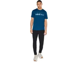 Футболка Icebreaker Merino 150 Tech Lite с коротким рукавом и принтом The Peaks