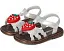 Детские сандалии Mini Melissa Hip с регулируемой застежкой и фруктовым ароматом