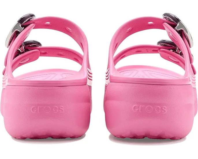 Босоножки Crocs Saturday Buckle Platform Sandals на платформе