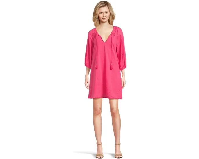 Платье Tommy Bahama Variegated Seersucker с кисточками