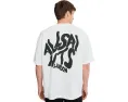 Футболка Orlando Short Sleeve Crew от AllSaints из хлопка с прямым подолом