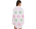 Рубашка Kwitney Embroidered Long от Lilly Pulitzer с вышивкой