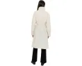 Eileen Fisher Пальто Petite из легкого хлопка с нейлоном и высоким драпированным воротником