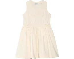 Burberry Kids платье Corala Towel для детей из махровой ткани с бантом