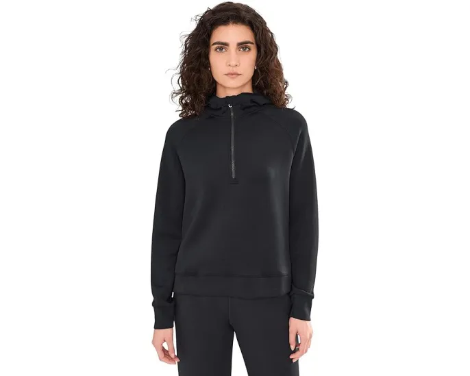 Мидслой Karo с молнией на четверть и капюшоном от Varley