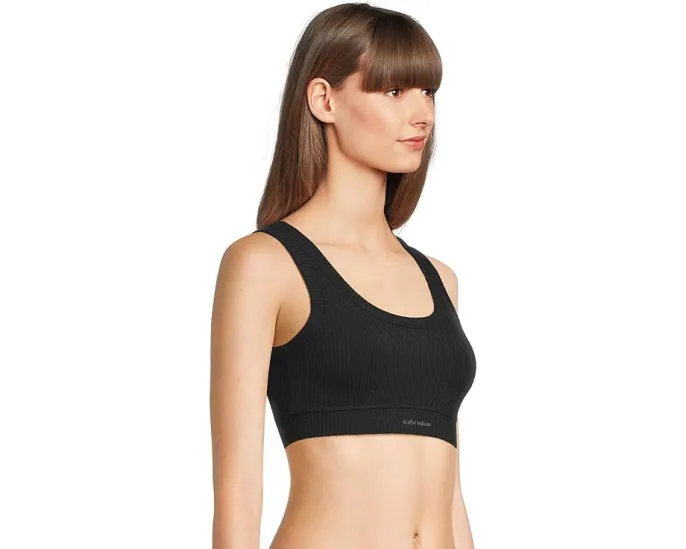 Бюстгальтер Lotus Rib Merino Blend с рифленой текстурой Icebreaker