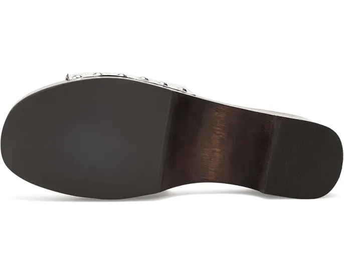 Сабо-сандалии 30mm Sandal Clog от Tory Burch с замшевым верхом