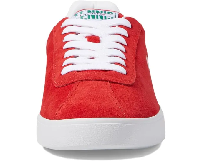 Кроссовки Lacoste Baseshot из замши с круглым носком