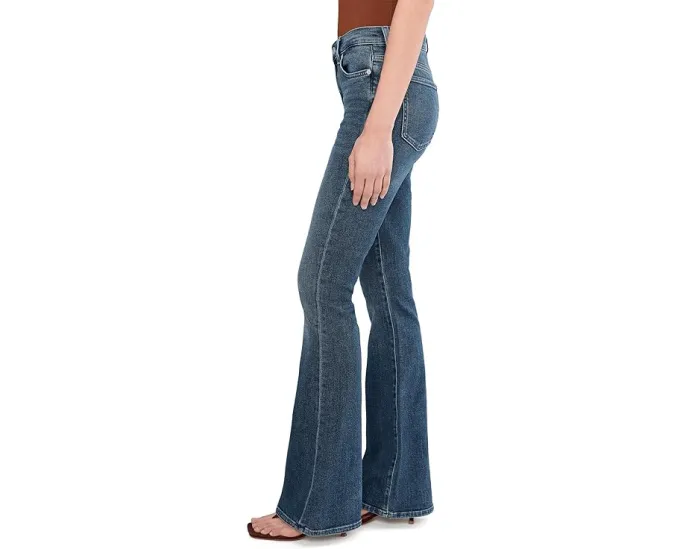 Джинсы 7 For All Mankind HW Ali с высокой посадкой и расклешенным низом