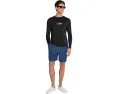 Длинная футболка Quiksilver Everyday Graphic Long Sleeve Surf Tee свободного кроя
