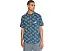 Рубашка RVCA Exotica SS из льна и вискозы с полосками