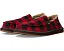 Лоферы Sanuk Donny Buffalo Chill с фланелевым верхом и стелькой Soft Top